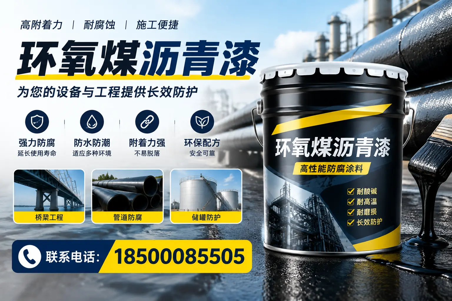 环氧煤沥青漆与其他涂料的对比分析，助力贵阳企业决策